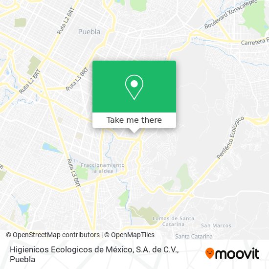 Higienicos Ecologicos de México, S.A. de C.V. map