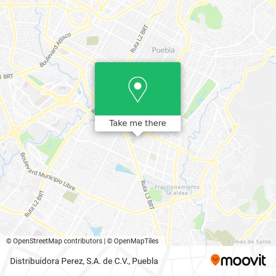 Distribuidora Perez, S.A. de C.V. map