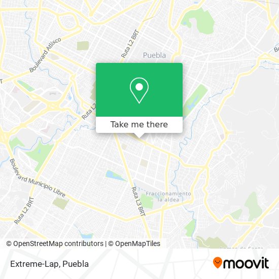 Mapa de Extreme-Lap