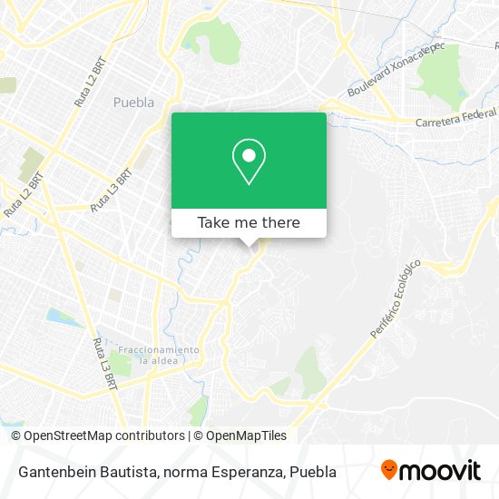 Mapa de Gantenbein Bautista, norma Esperanza