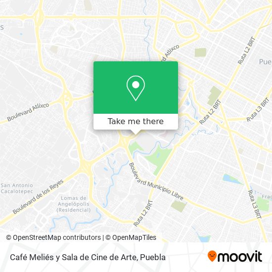 Café Meliés y Sala de Cine de Arte map