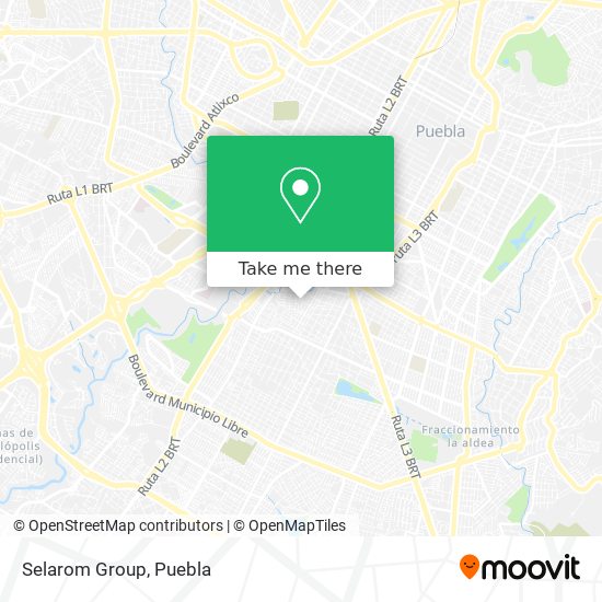 Mapa de Selarom Group