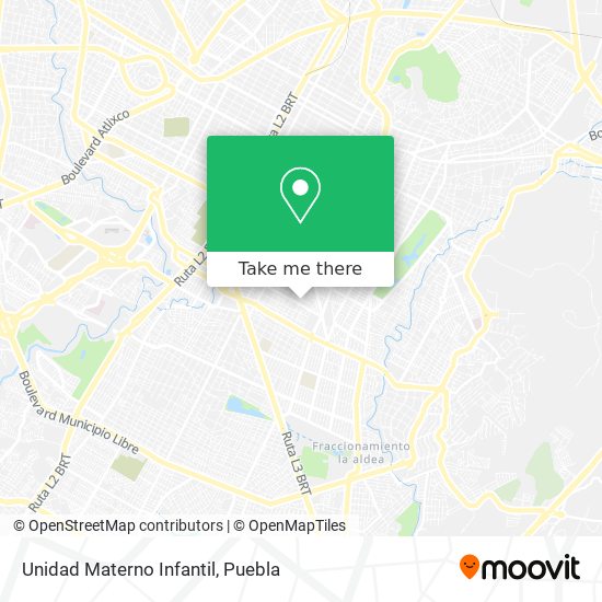 Mapa de Unidad Materno Infantil