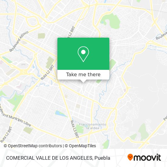 COMERCIAL VALLE DE LOS ANGELES map