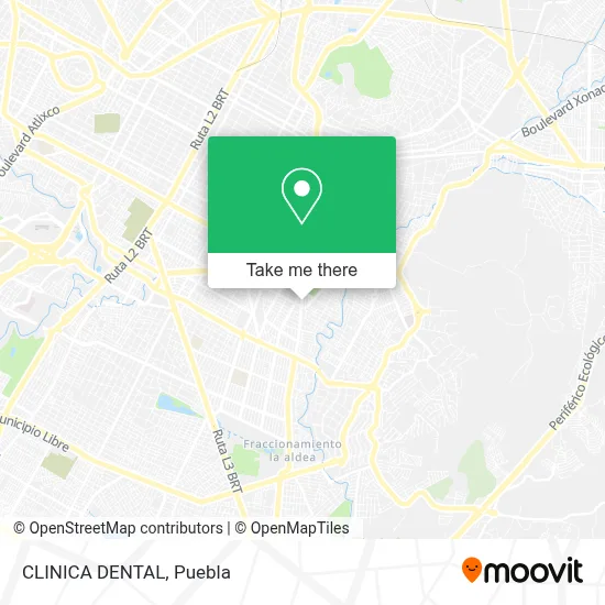 CLINICA DENTAL map