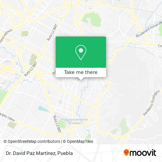 Mapa de Dr. David Paz Martínez
