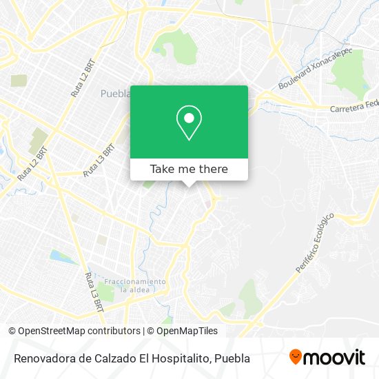 Renovadora de Calzado El Hospitalito map