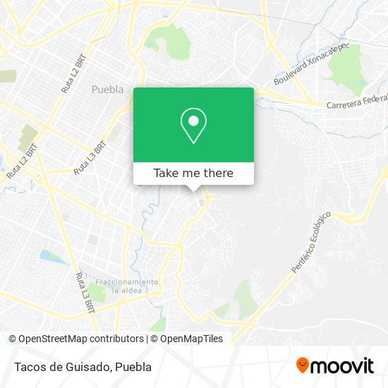 Tacos de Guisado map