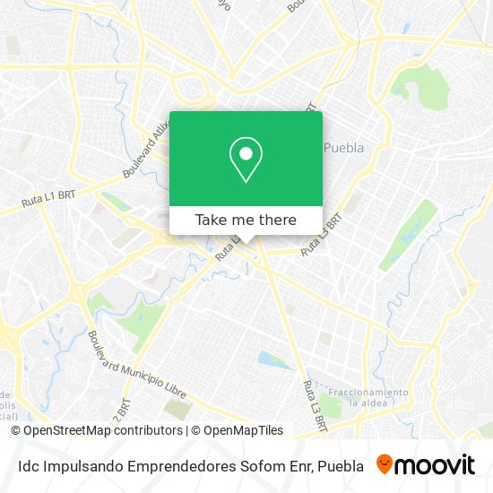 Mapa de Idc Impulsando Emprendedores Sofom Enr