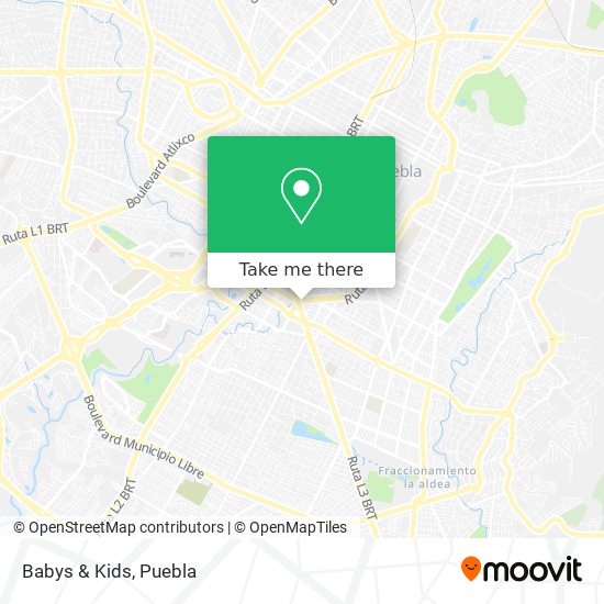 Babys & Kids map