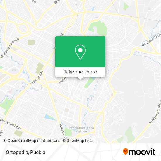 Mapa de Ortopedia