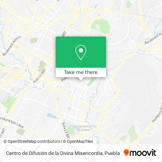 Centro de Difusión de la Divina Misericordia map