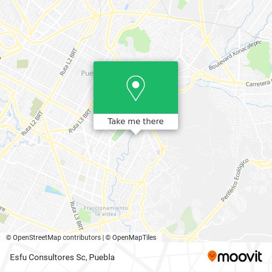Mapa de Esfu Consultores Sc