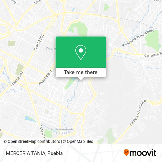 MERCERIA TANIA map