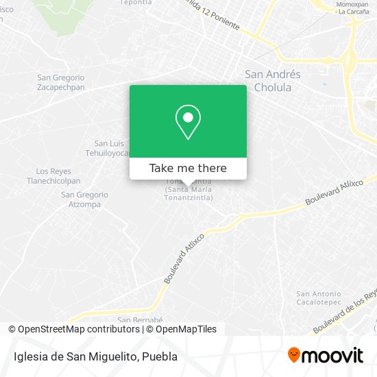 Mapa de Iglesia de San Miguelito