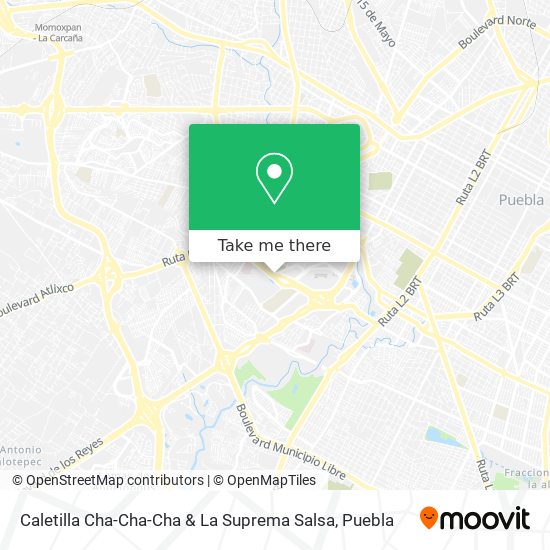 Mapa de Caletilla Cha-Cha-Cha & La Suprema Salsa