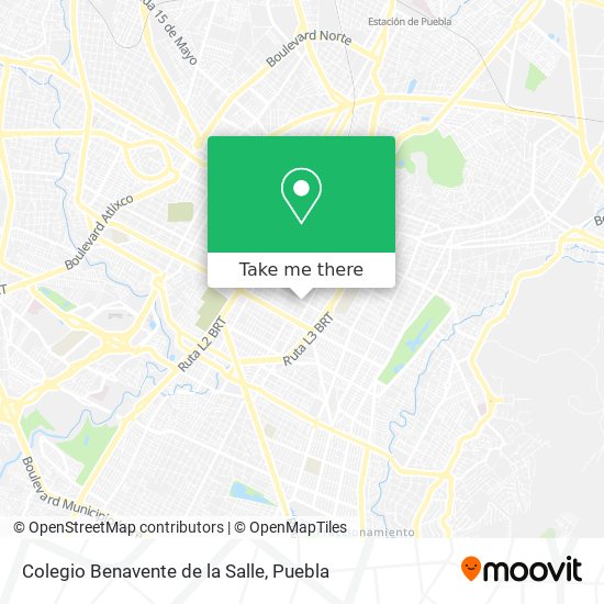 Mapa de Colegio Benavente de la Salle