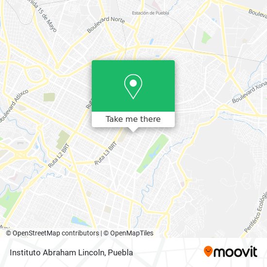 Instituto Abraham Lincoln map