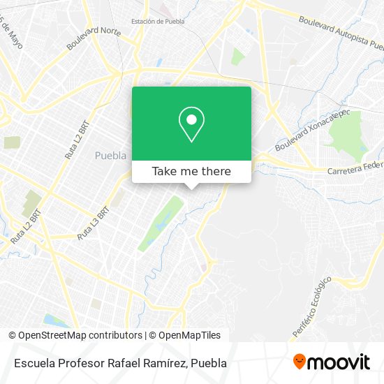 Escuela Profesor Rafael Ramírez map