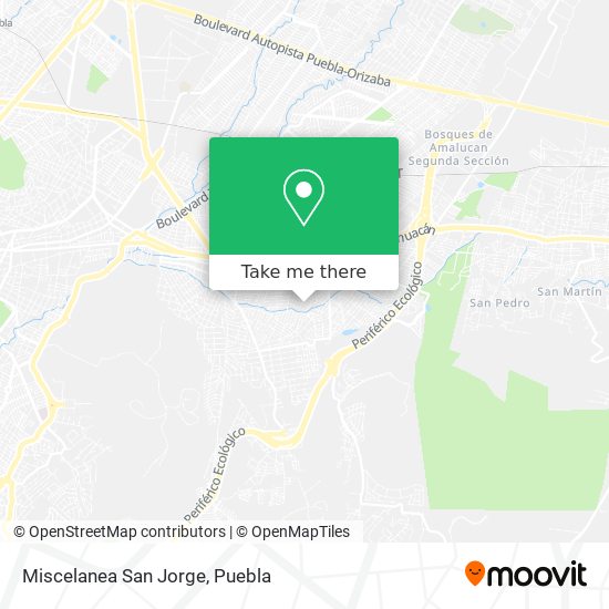 Mapa de Miscelanea San Jorge