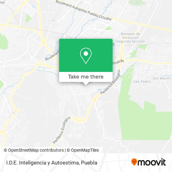 Mapa de I.D.E. Inteligencia y Autoestima