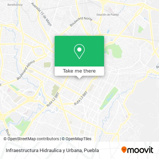 Mapa de Infraestructura Hidraulica y Urbana
