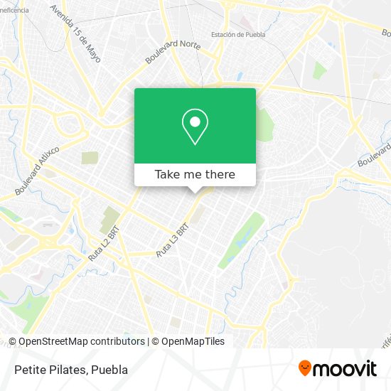 Mapa de Petite Pilates