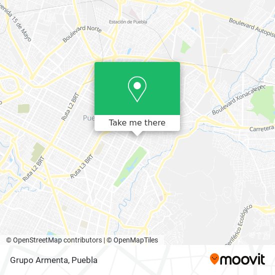 Mapa de Grupo Armenta