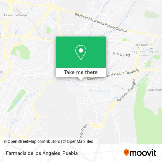 Farmacia de los Ángeles map