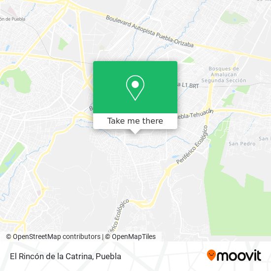 Mapa de El Rincón de la Catrina