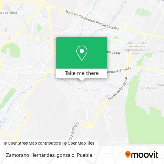 Zamorano Hernández, gonzalo map