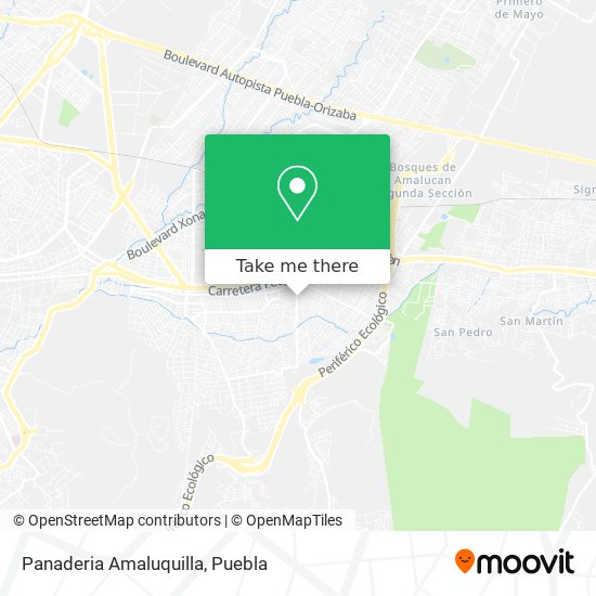 Mapa de Panaderia Amaluquilla