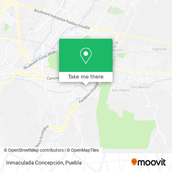 Inmaculada Concepción map