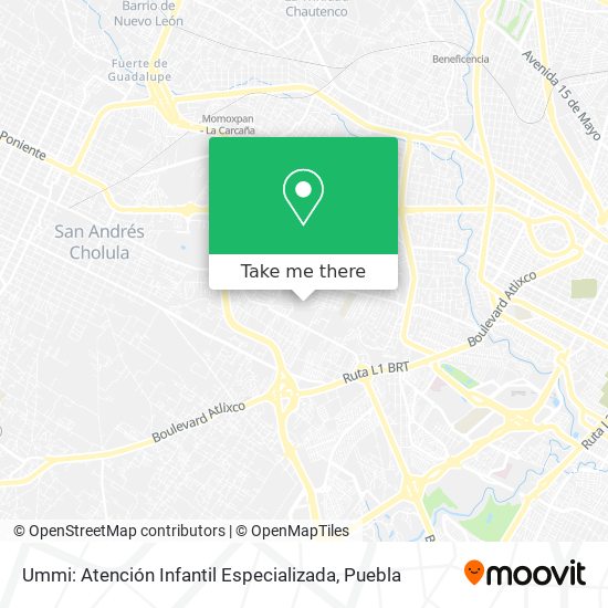 Mapa de Ummi: Atención Infantil Especializada