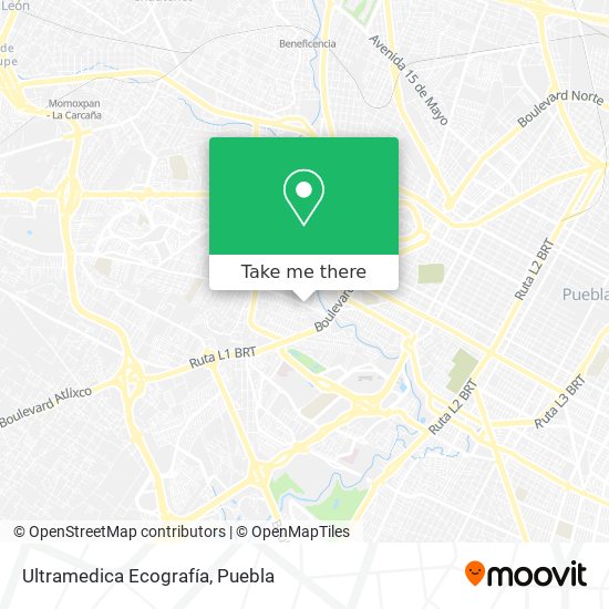 Mapa de Ultramedica Ecografía