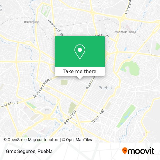 Mapa de Gmx Seguros
