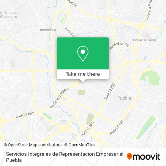 Servicios Integrales de Representacion Empresarial map