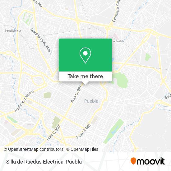 Silla de Ruedas Electrica map