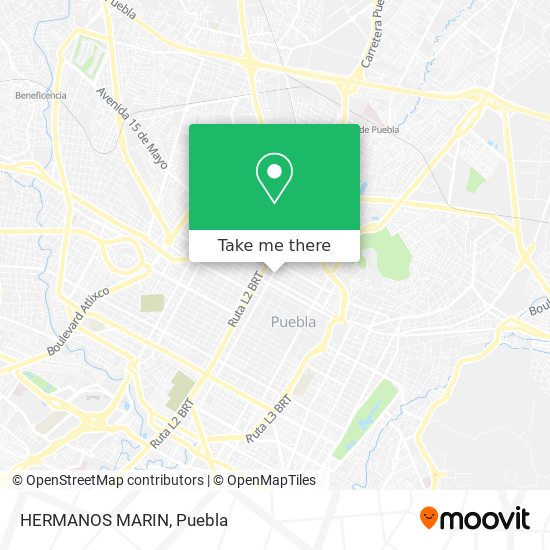 HERMANOS MARIN map