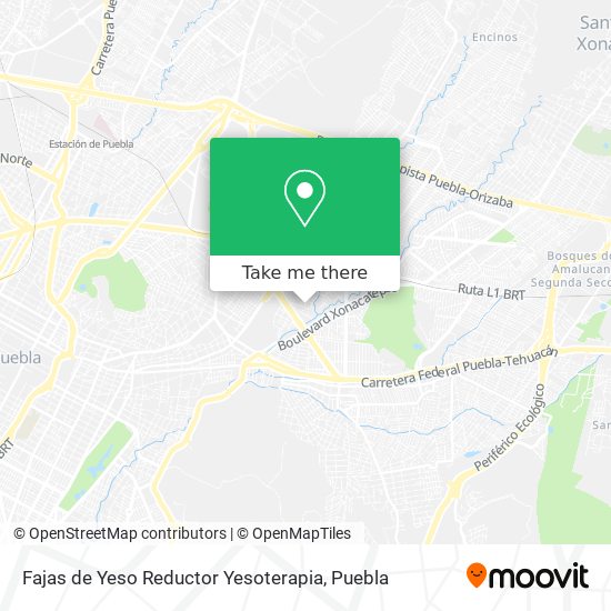 Fajas de Yeso Reductor Yesoterapia map