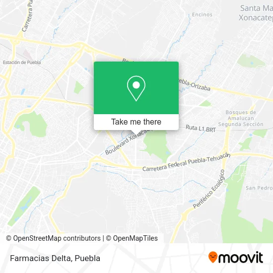 Mapa de Farmacias Delta