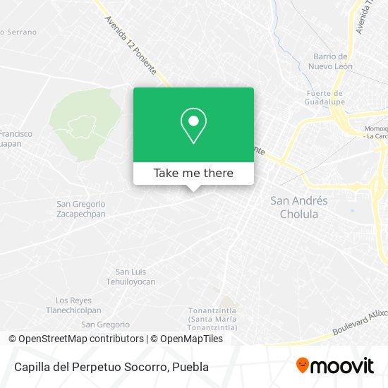 Capilla del Perpetuo Socorro map