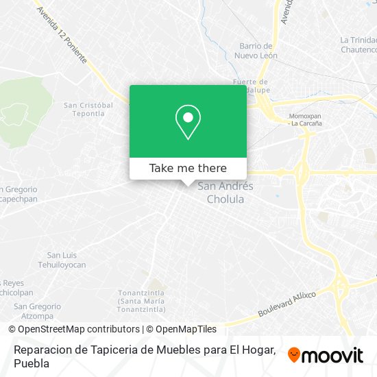 Reparacion de Tapiceria de Muebles para El Hogar map