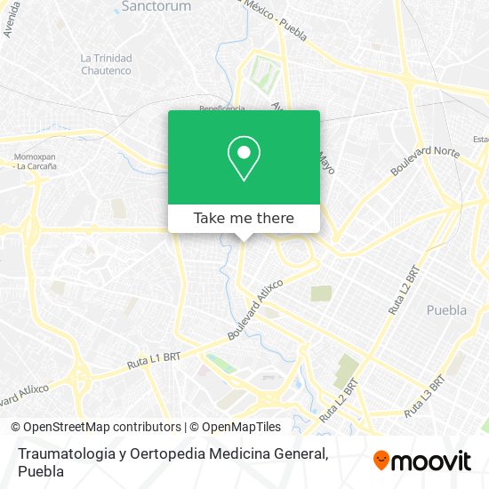 Mapa de Traumatologia y Oertopedia Medicina General