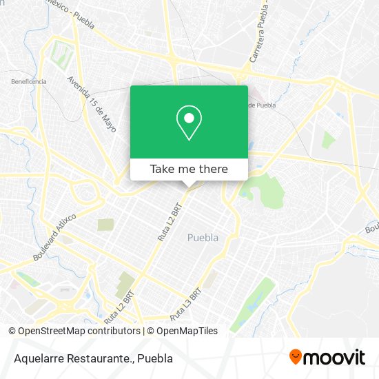 Aquelarre Restaurante. map