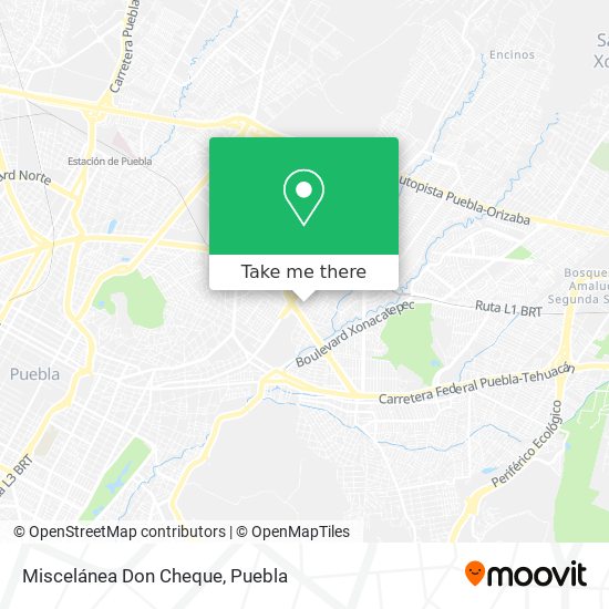 Mapa de Miscelánea Don Cheque