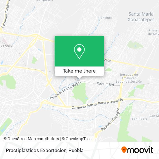 Practiplasticos Exportacion map