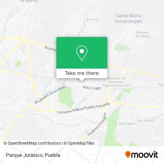 Mapa de Parque Jurásico