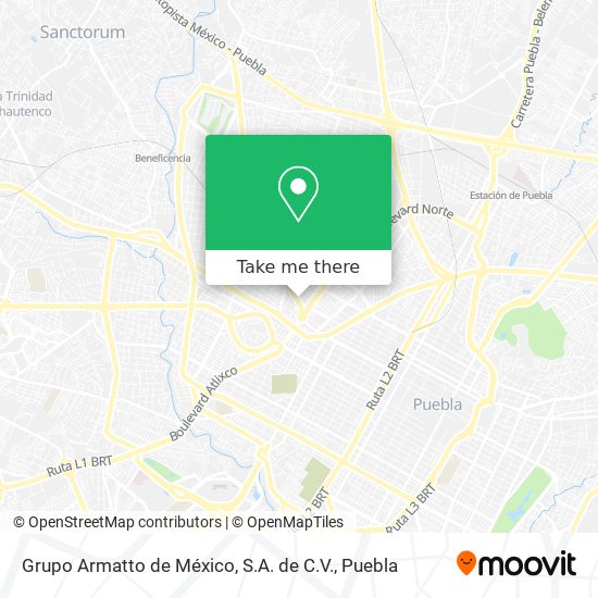 Grupo Armatto de México, S.A. de C.V. map