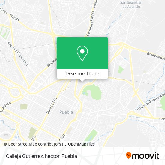 Mapa de Calleja Gutierrez, hector